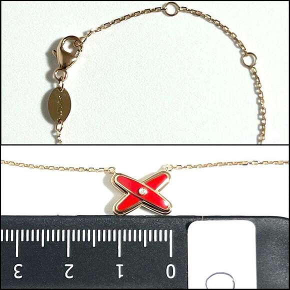 CHAUMET Rose Gold Diamond Necklace - Picture 8 of 10